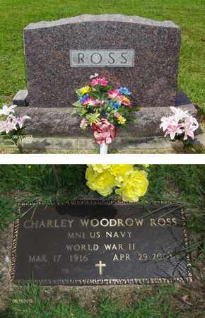 ROSS (VETERAM WWII), CHARLEY - Barbour County, West Virginia | CHARLEY ROSS (VETERAM WWII) - West Virginia Gravestone Photos