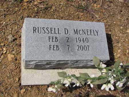 MCNEELY, RUSSELL D. - Boone County, West Virginia | RUSSELL D. MCNEELY - West Virginia Gravestone Photos