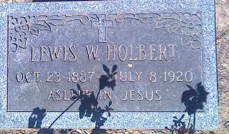HOLBERT, LEWIS W - Fayette County, West Virginia | LEWIS W HOLBERT - West Virginia Gravestone Photos