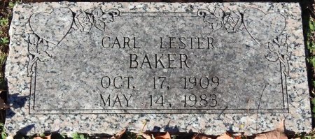 BAKER, CARL LESTER - Greenbrier County, West Virginia | CARL LESTER BAKER - West Virginia Gravestone Photos