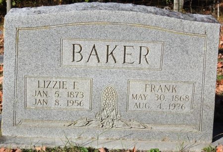 BAKER, LIZZIE FUDGE - Greenbrier County, West Virginia | LIZZIE FUDGE BAKER - West Virginia Gravestone Photos
