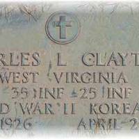 Charles L (NEW) CLAYTON (VETERAN WWII KOR)